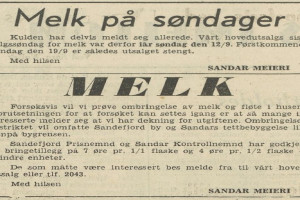 Bilde av Melk på søndager